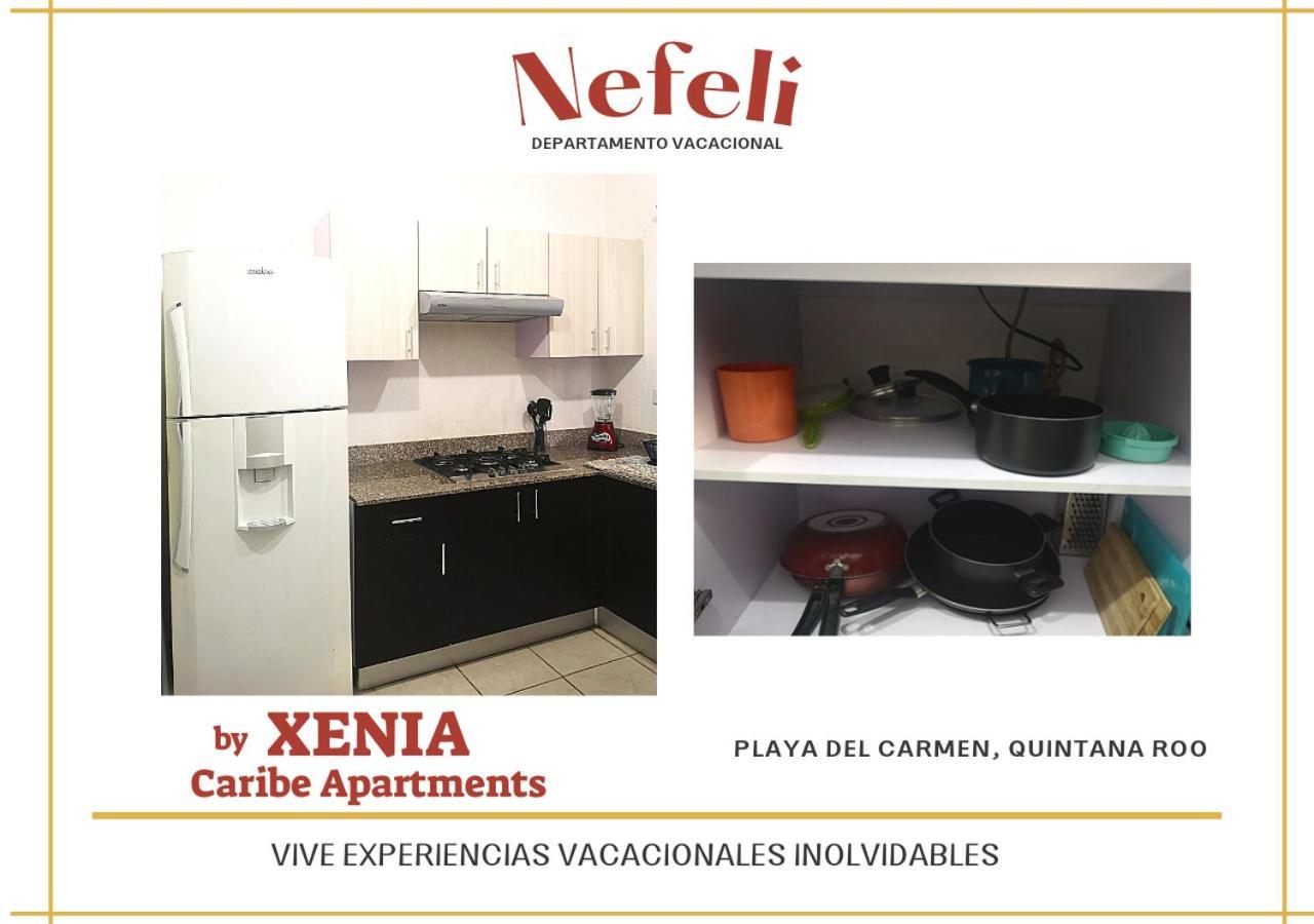 Ferienwohnung Nefeli Departamento By Xenia Caribe Playa del Carmen Exterior foto